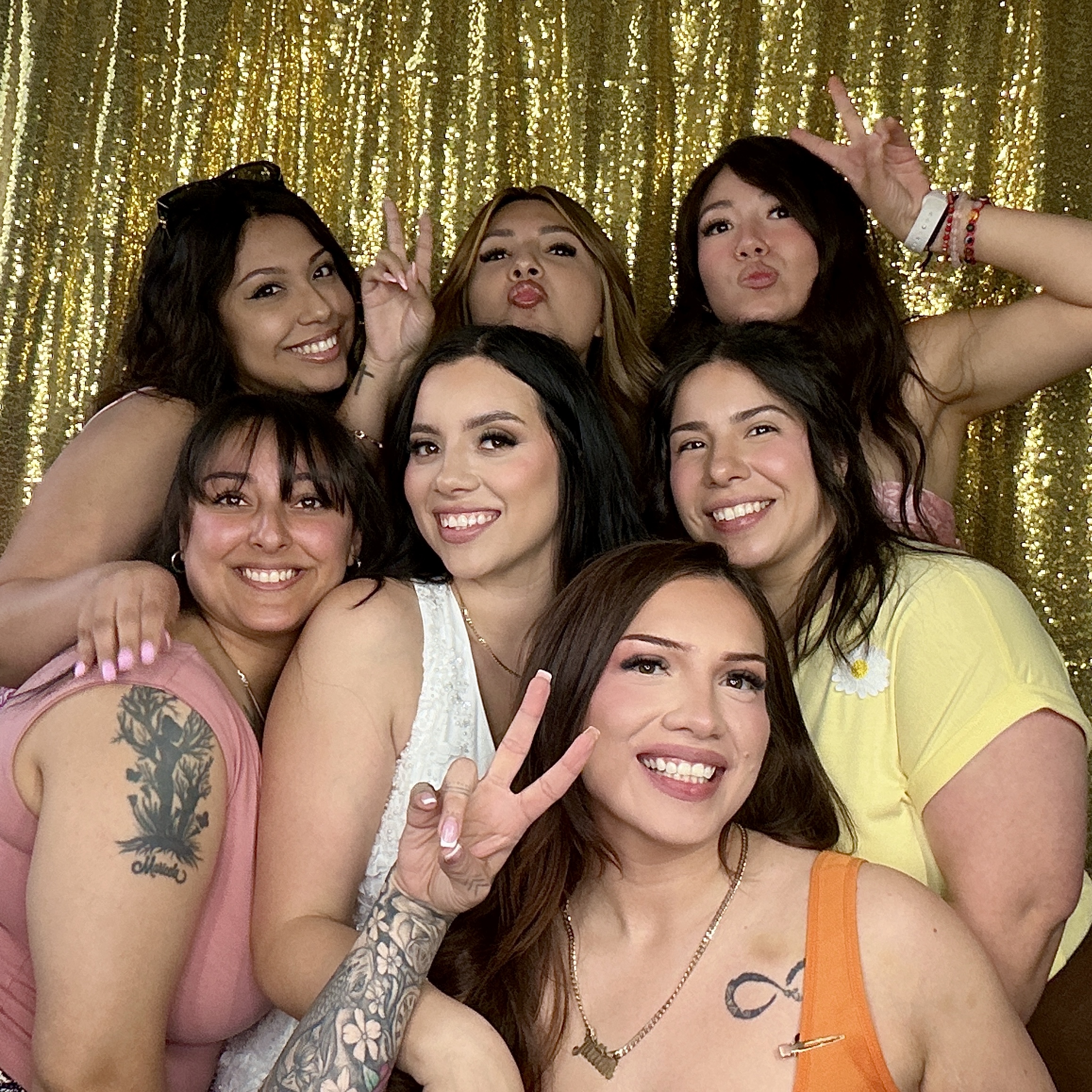 Photo booth setup
